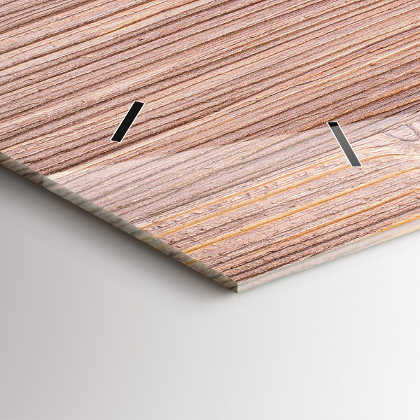 Zegar ścienny poziomy Papryczki