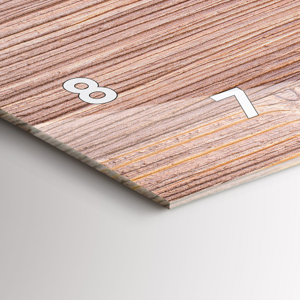 Zegar ścienny poziomy Papryczki