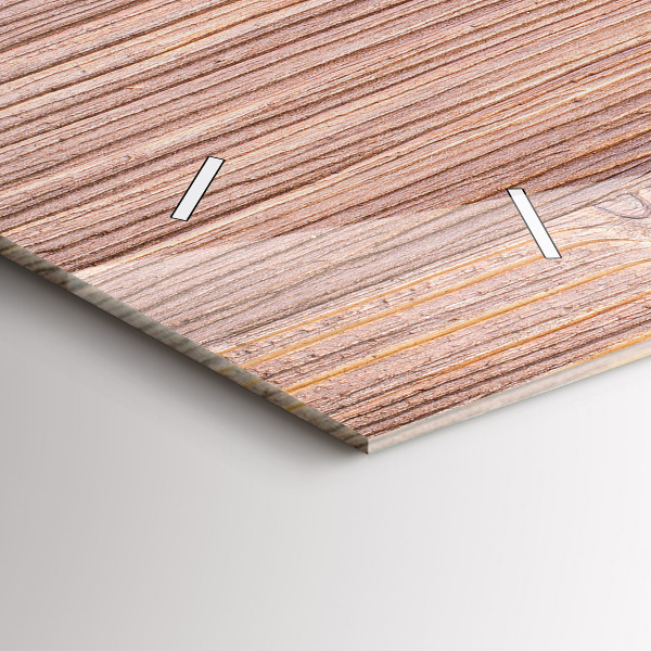 Zegar ścienny poziomy Papryczki