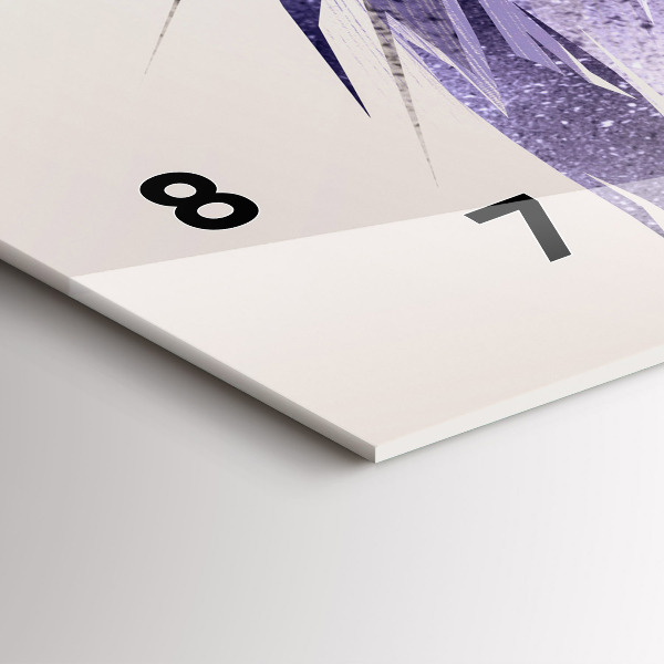 Zegar ścienny poziomy Ptak Drapieżnik