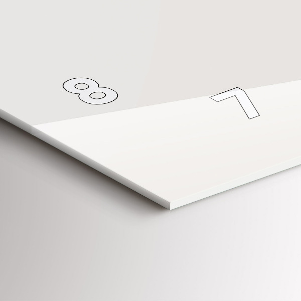 Zegar szklany poziomy malowany portret tygrysa