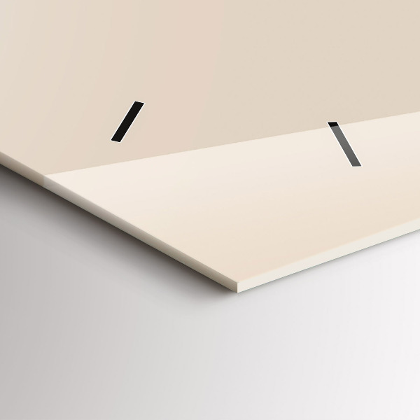 Zegar szklany poziomy Mężczyzna z fajką