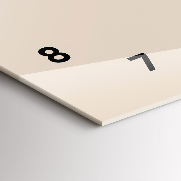 Zegar szklany poziomy Mężczyzna z fajką