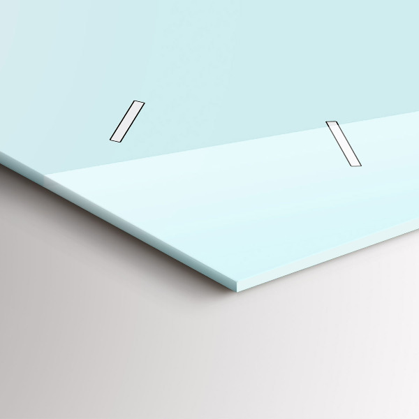 Zegar szklany poziomy Śmieszny kot w okularach