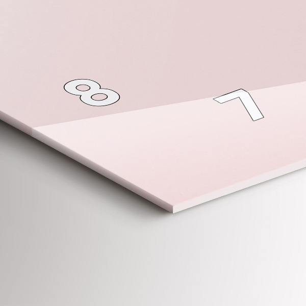 Zegar szklany poziomy Bukiet kwiatów