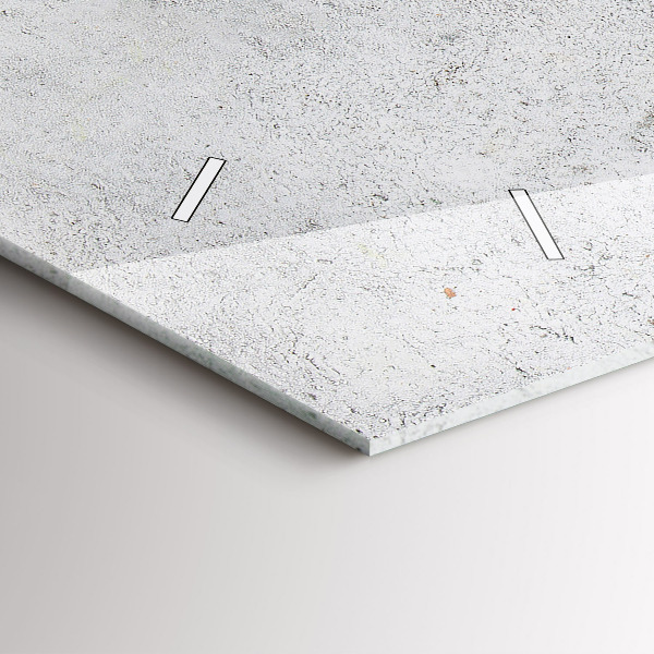 Zegar szklany poziomy Minimalistyczne oliwki