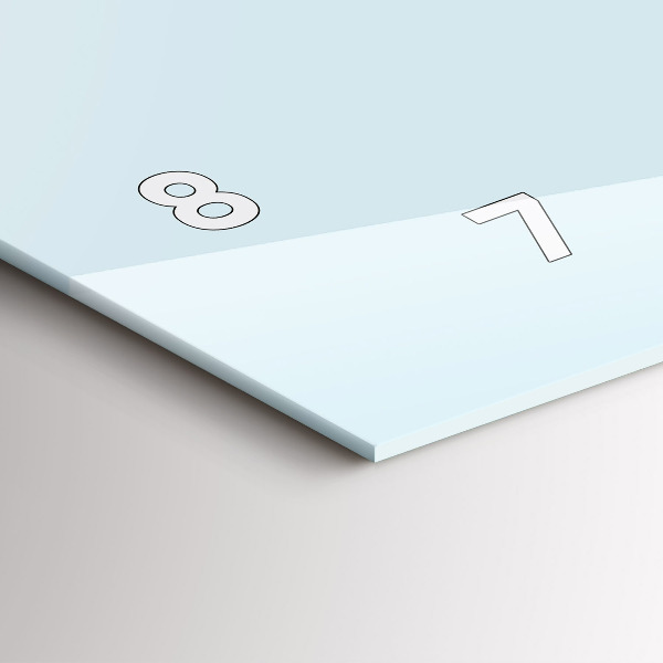 Zegar szklany poziomy Pies szczeniak