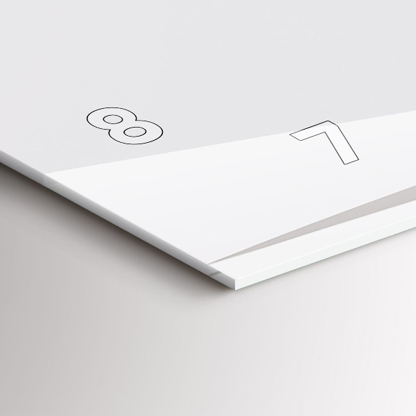 Zegar szklany poziomy Abstrakcyjne liście