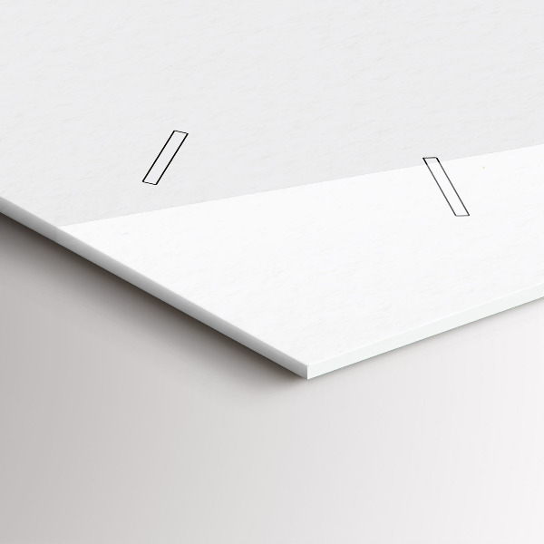 Zegar szklany poziomy Kobieta w kapeluszu