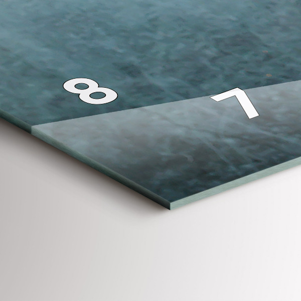 Zegar poziomy Filiżanka kawy