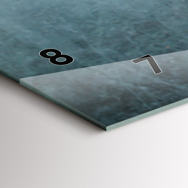 Zegar poziomy Filiżanka kawy