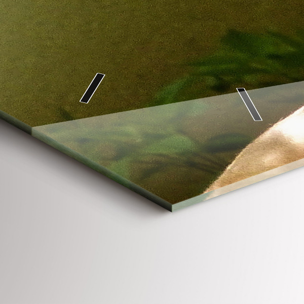 Zegar poziomy Portret Lwa