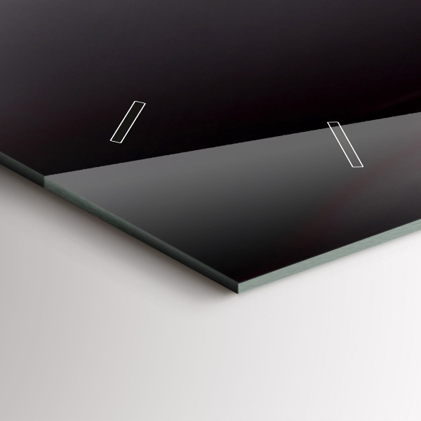 Zegar poziomy Lampka wina