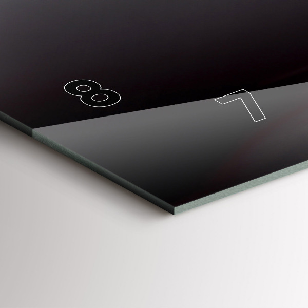 Zegar poziomy Lampka wina