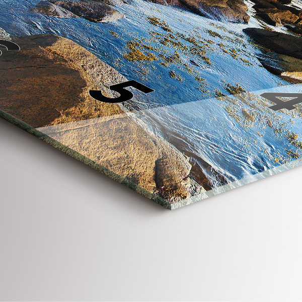 Kwadratowy zegar Latarnia morska Annisquam