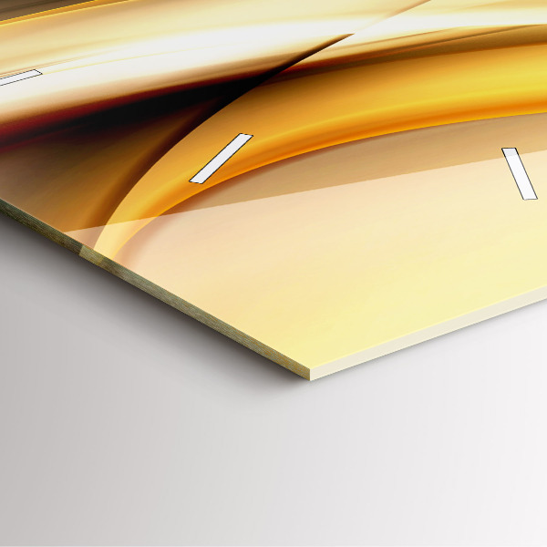 Kwadratowy zegar Abstrakcja fala