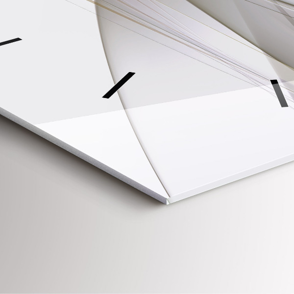 Kwadratowy zegar Jasna abstrakcja