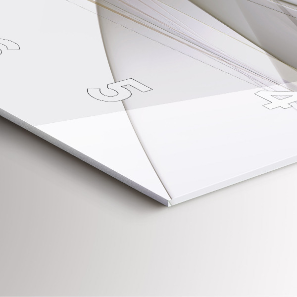 Kwadratowy zegar Jasna abstrakcja