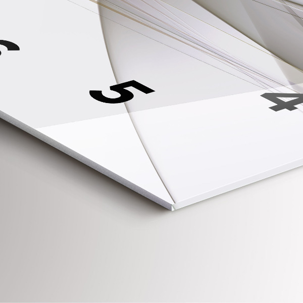 Kwadratowy zegar Jasna abstrakcja