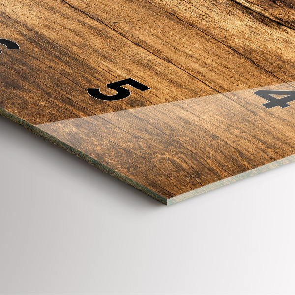 Kwadratowy zegar Łyżki przypraw