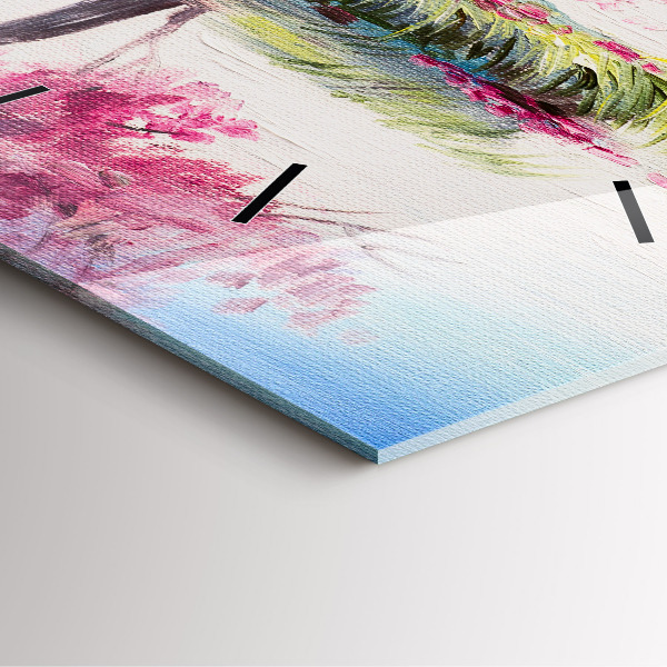 Kwadratowy zegar Mozaika drzewa