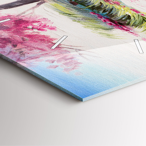 Kwadratowy zegar Mozaika drzewa