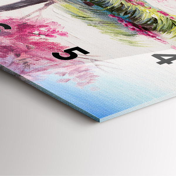 Kwadratowy zegar Mozaika drzewa