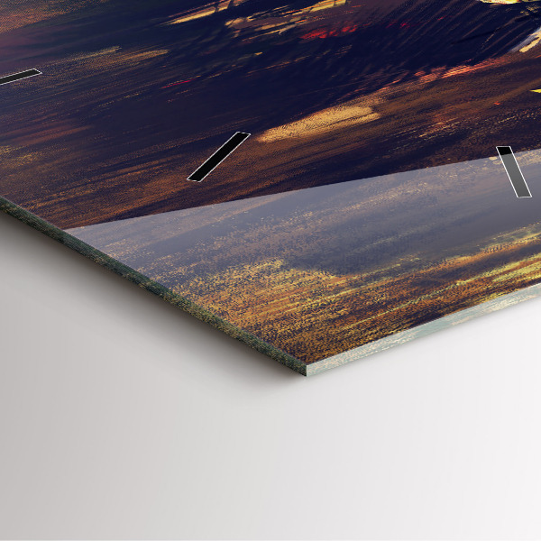 Kwadratowy zegar Impresjonizm w sztuce Rynek