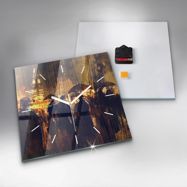 Kwadratowy zegar Impresjonizm w sztuce Rynek