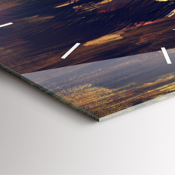 Kwadratowy zegar Impresjonizm w sztuce Rynek