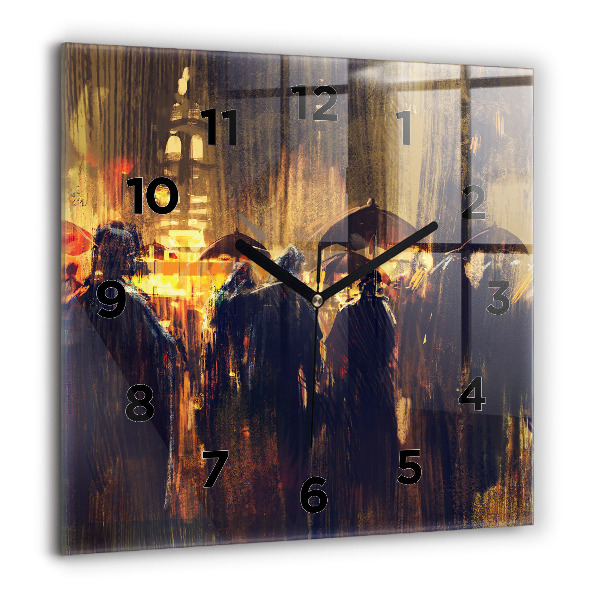 Kwadratowy zegar Impresjonizm w sztuce Rynek