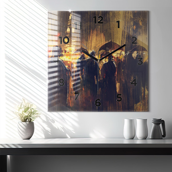 Kwadratowy zegar Impresjonizm w sztuce Rynek