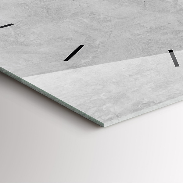 Zegar ścienny kwadratowy Kamienna ściana