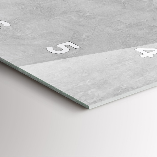 Zegar ścienny kwadratowy Kamienna ściana