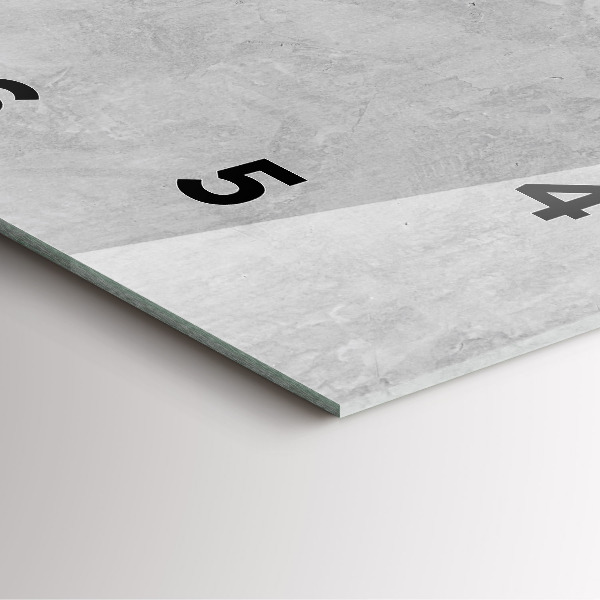 Zegar ścienny kwadratowy Kamienna ściana