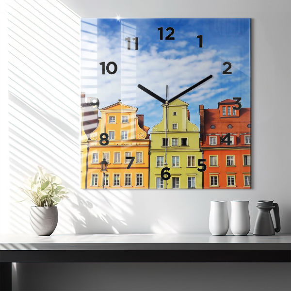 Kwadratowy zegar Wrocław - Stare miasto