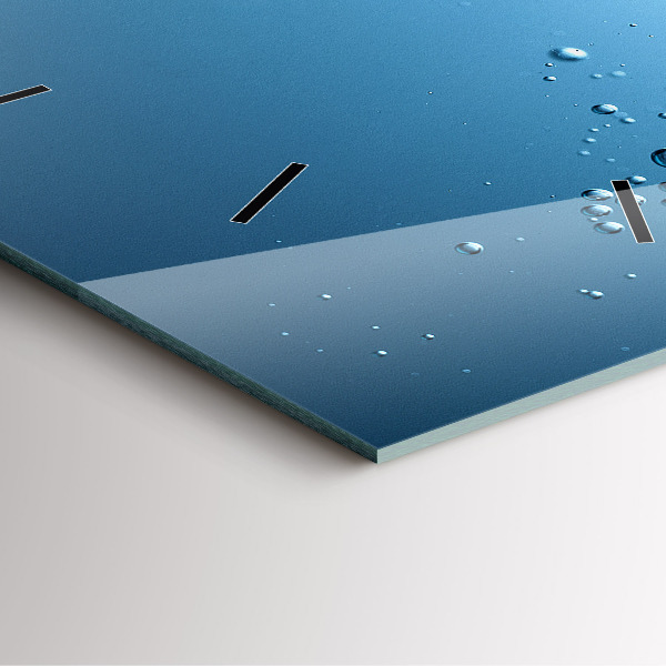 Zegar ścienny kwadratowy Widok pod wodą