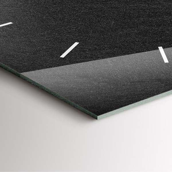 Zegar ścienny kwadratowy Ciemna skała