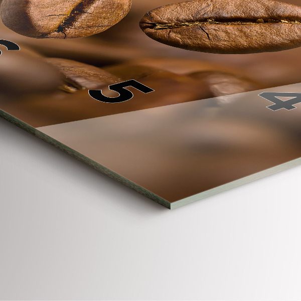 Zegar ścienny kwadratowy Abstrakcyjne barwy