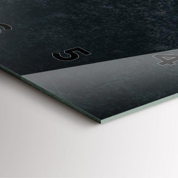 Zegar ścienny kwadratowy Ziarna kawy