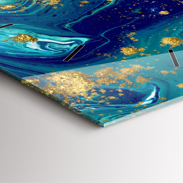 Kwadratowy zegar Abstrakcja nowoczesna