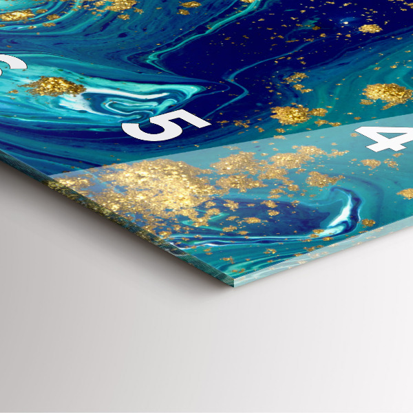 Kwadratowy zegar Abstrakcja nowoczesna