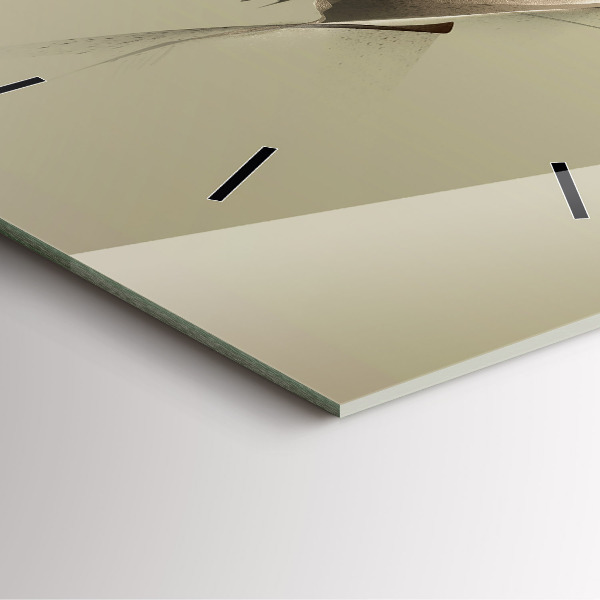 Kwadratowy zegar Graficzny łoś