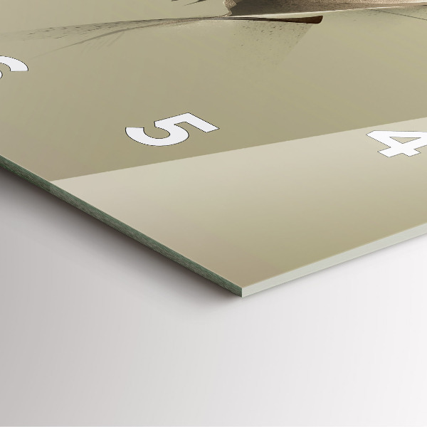 Kwadratowy zegar Graficzny łoś