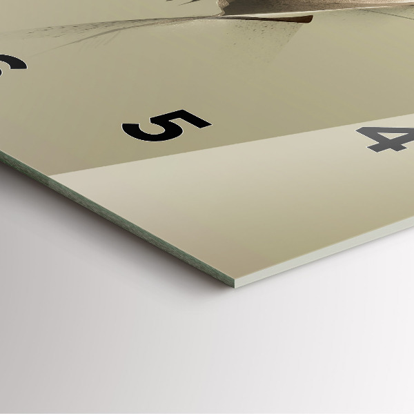 Kwadratowy zegar Graficzny łoś