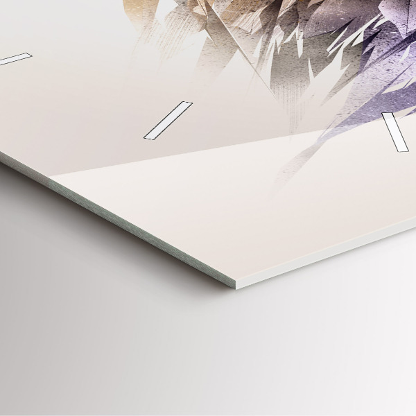 Kwadratowy zegar Ptak Drapieżnik