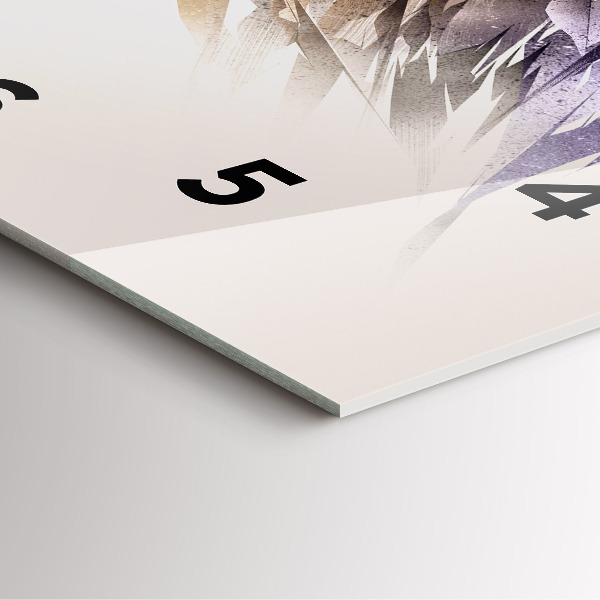 Kwadratowy zegar Ptak Drapieżnik