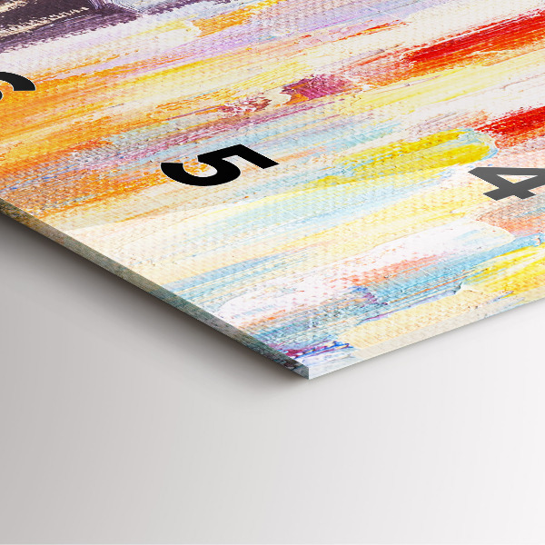 Kwadratowy zegar Para w deszczu