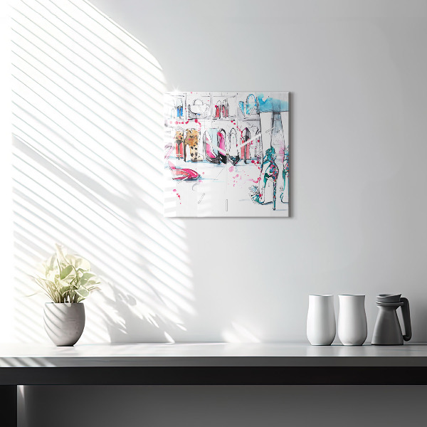 Kwadratowy zegar Element kobiecości