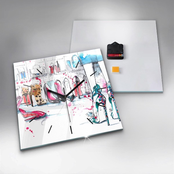 Kwadratowy zegar Element kobiecości